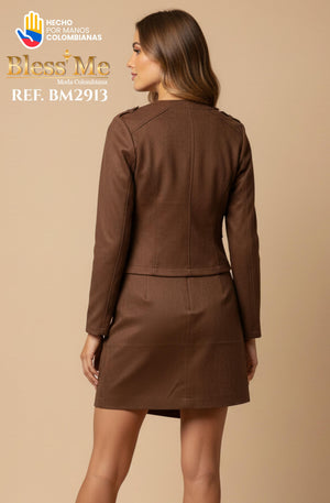 Ref. 085 -BM2913 Conjunto Minifalda - Ropa Colombiana
