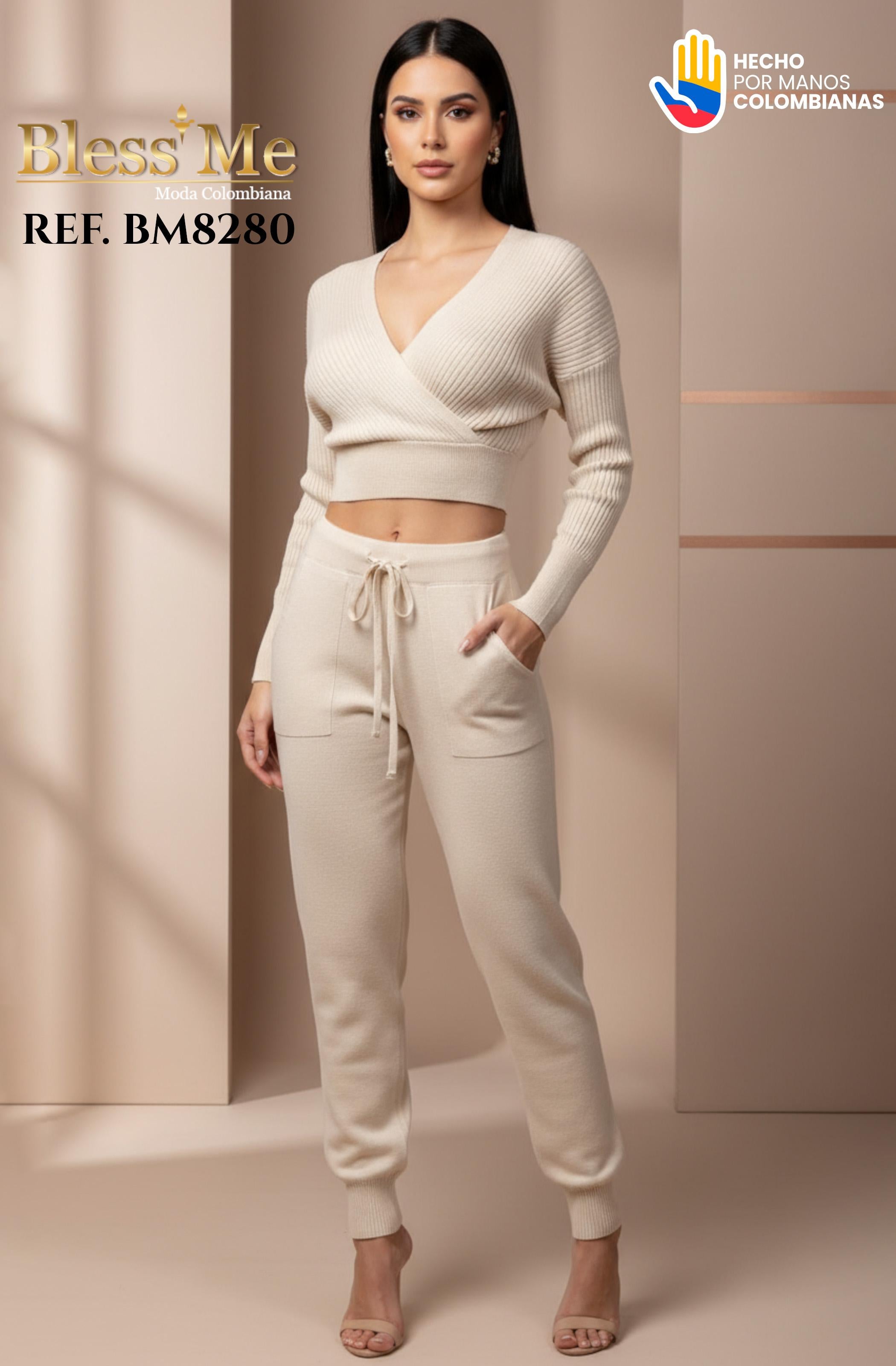 Ref. 085 -BM8280 Conjunto Largo - Ropa Colombiana