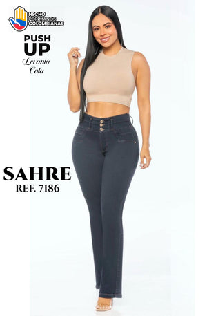 Ref. 006 -SH7186 Jeans Colombianos Push Up - Ropa Colombiana