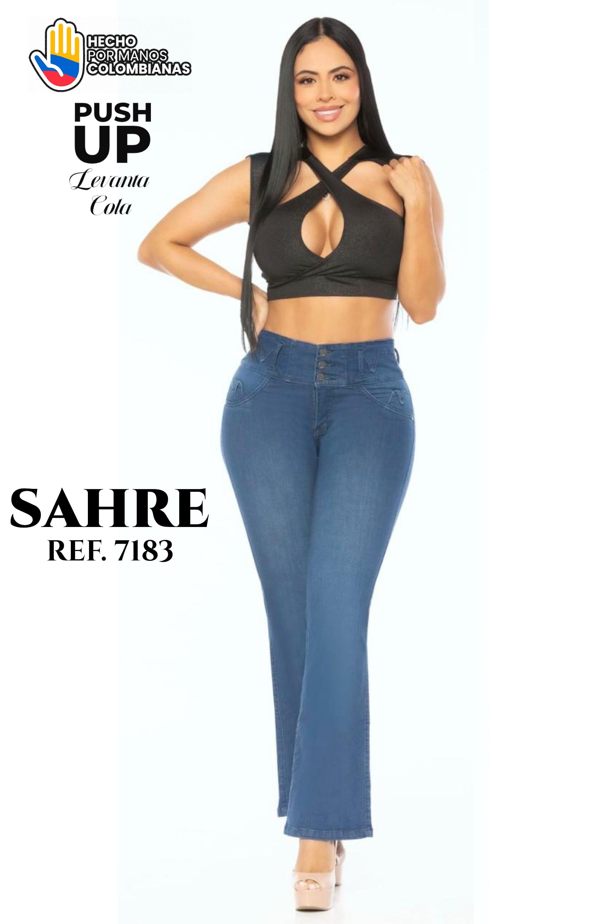 Ref. 006 -SH7183 Jeans Colombianos Push Up - Ropa Colombiana