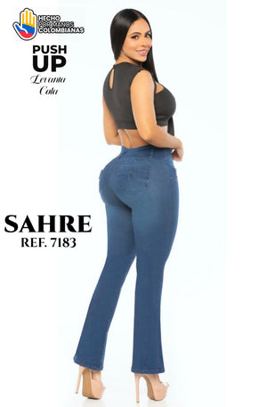 Ref. 006 -SH7183 Jeans Colombianos Push Up - Ropa Colombiana