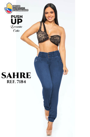Ref. 006 -SH7184 Jeans Colombianos Push Up - Ropa Colombiana