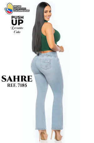 Ref. 006 -SH7185 Jeans Colombianos Push Up - Ropa Colombiana