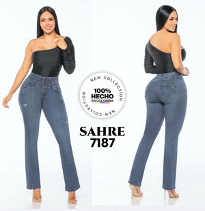 Ref. 006 -SH7187 Jeans Colombianos Push Up - Ropa Colombiana