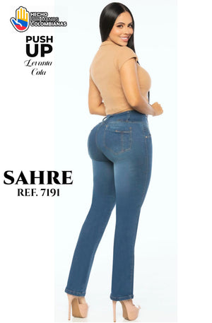 Ref. 006 -SH7191 Jeans Colombianos Push Up - Ropa Colombiana