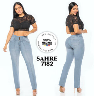 Ref. 006 -SH7182 Jeans Colombianos Push Up - Ropa Colombiana