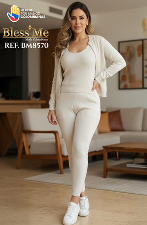 Ref. 085 -BM8570 Conjunto Largo - Ropa Colombiana