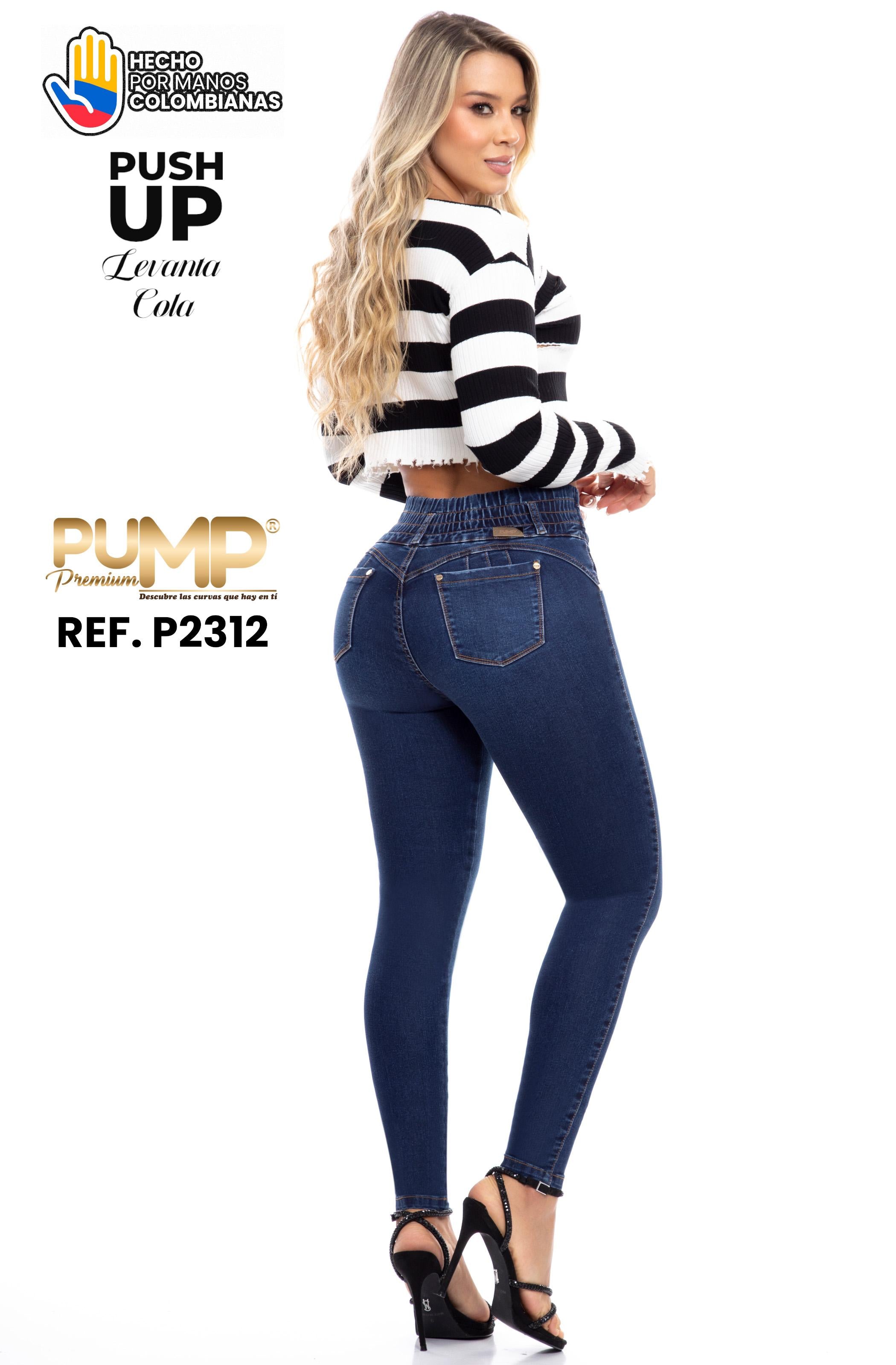 Ref. 063 -P2312 Jean Push Up Colombiano - Ropa Colombiana