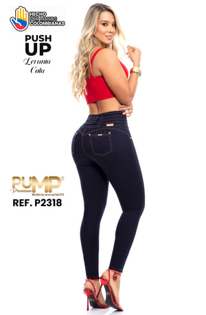 Ref. 063 -P2318 Jean Push Up Colombiano - Ropa Colombiana