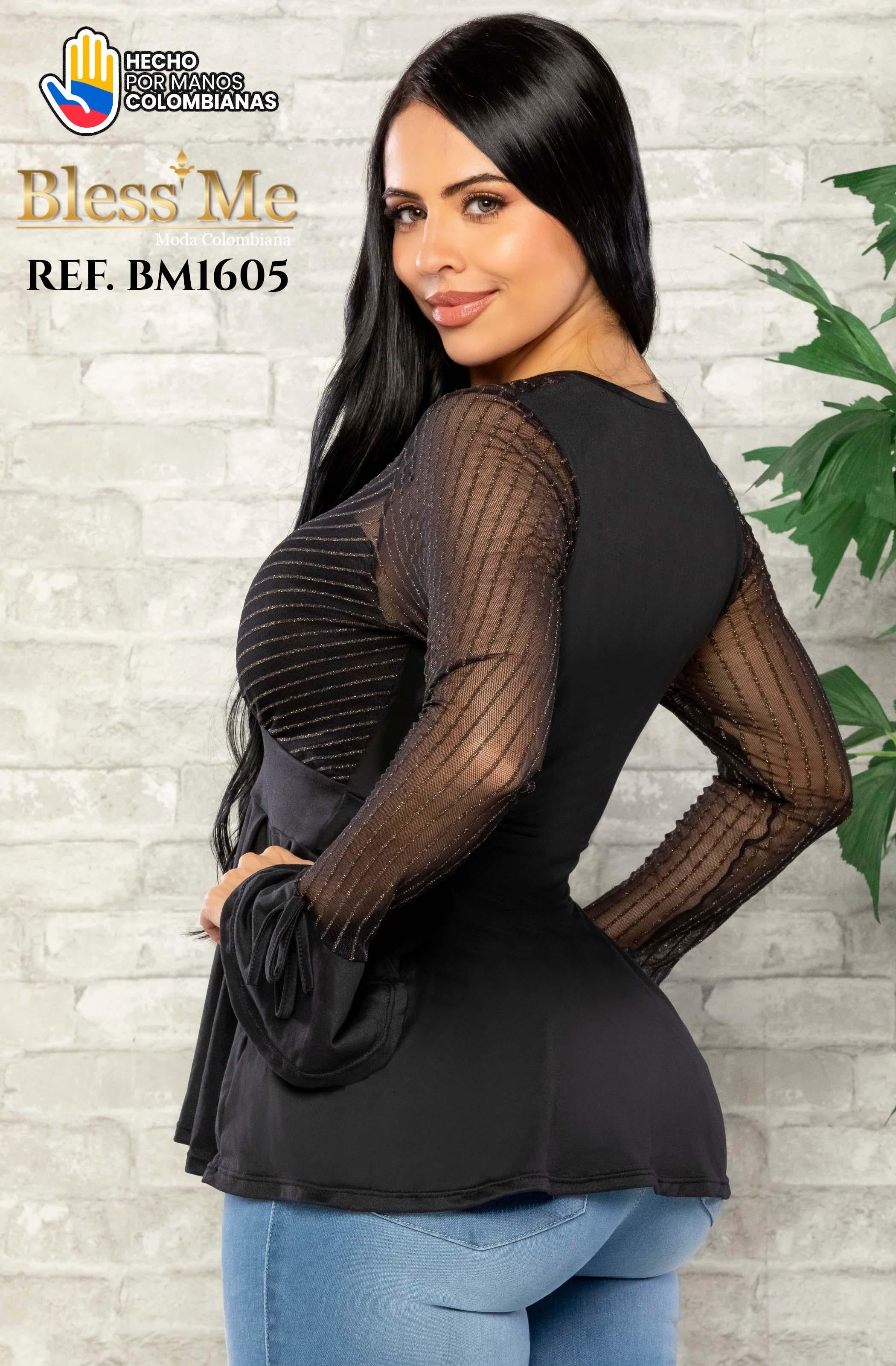 Ref. 058 -BM1605 Blusa colombiana - Ropa Colombiana