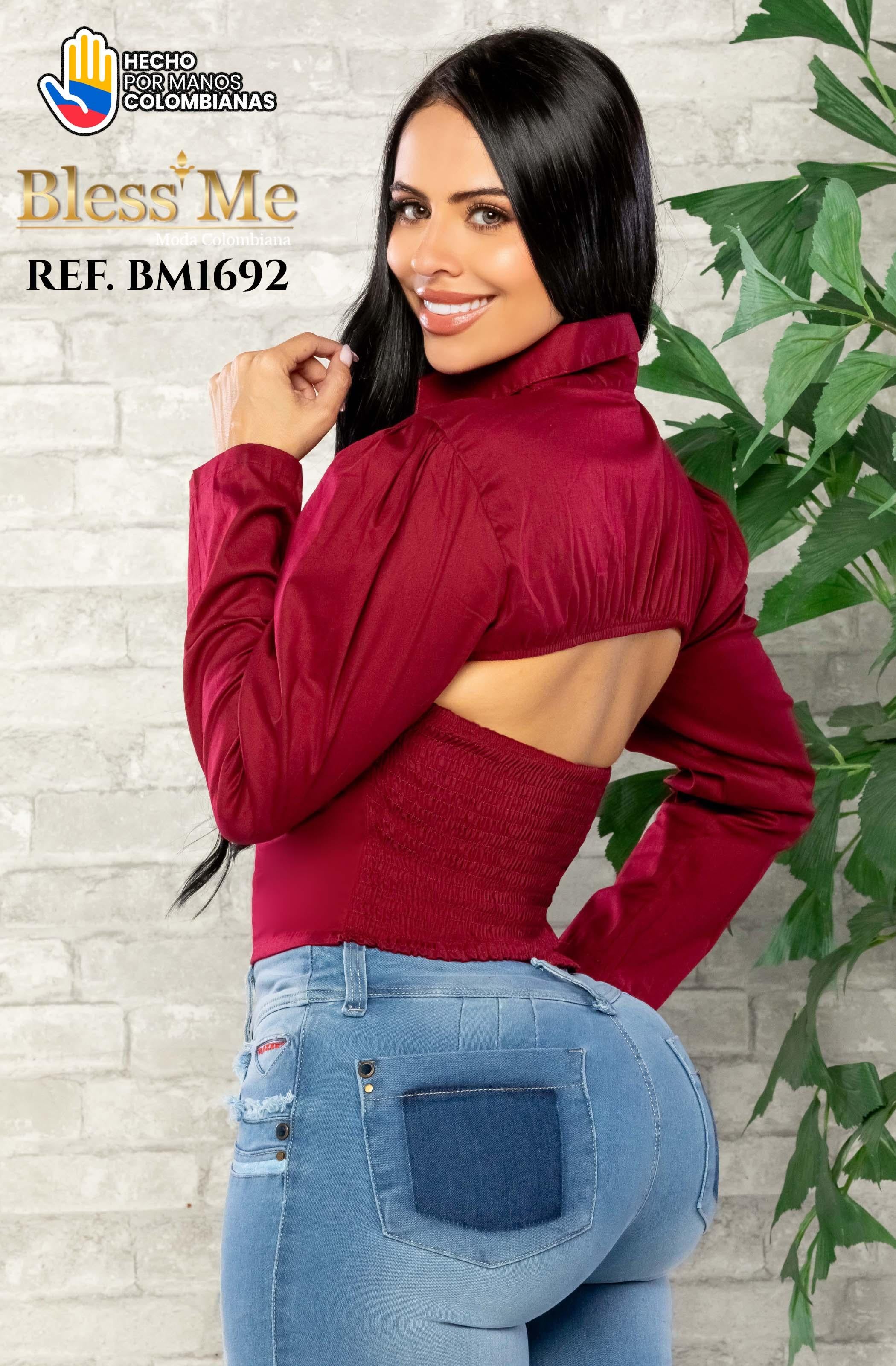 Ref. 058 -BM1692 Blusa colombiana - Ropa Colombiana