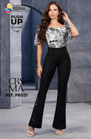 Ref. 070 -PR021 Pantalón para Dama Colombiano - Ropa Colombiana