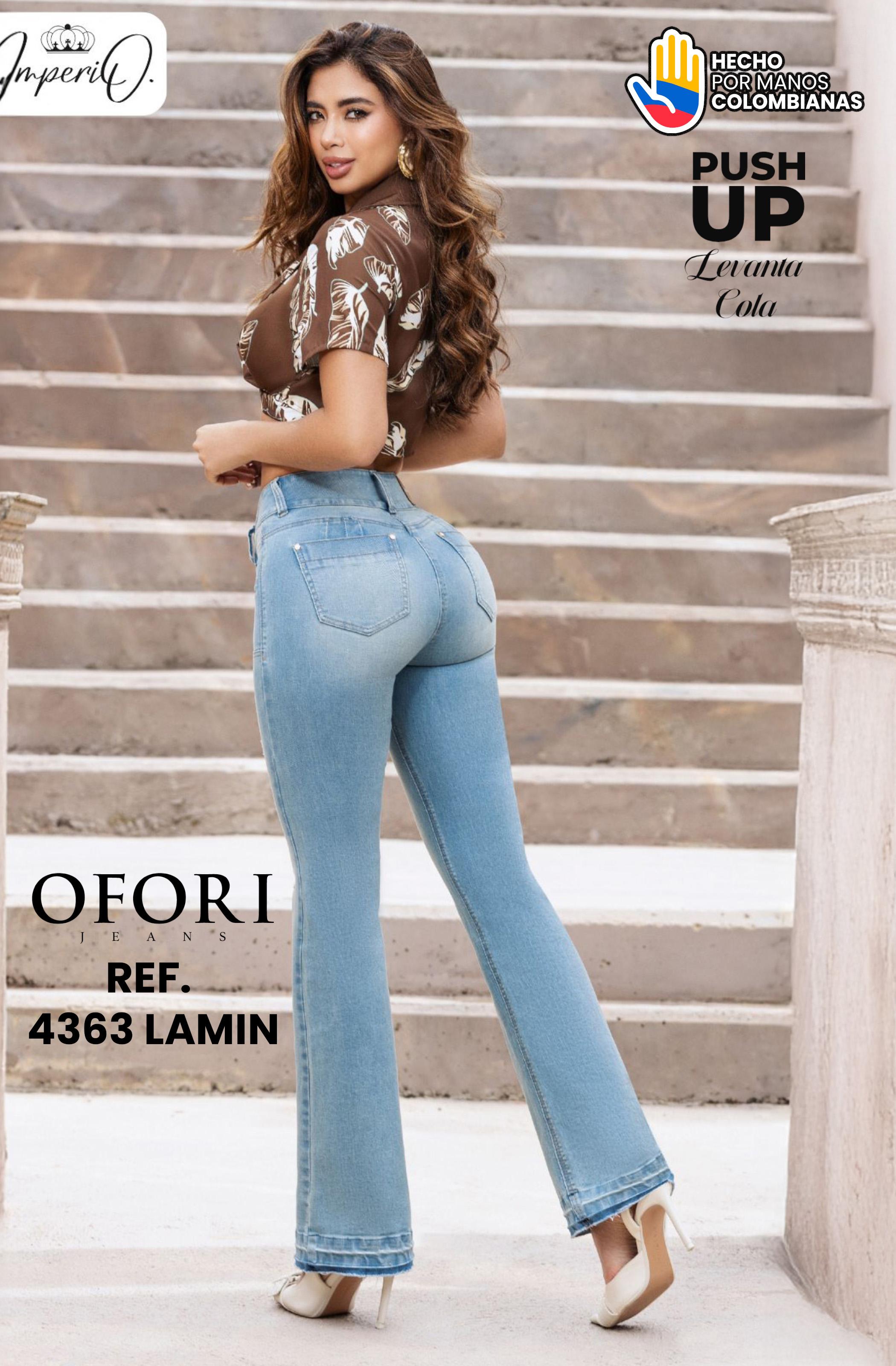 Ref. 8521447 -4363 LAMIN Jean con Bolsillos Push Up Colombiano - Ropa Colombiana