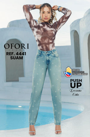 Ref. 8521447 -4441 SUAM Jean con Bolsillos Push Up Colombiano - Ropa Colombiana