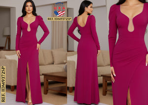 Ref. 003 -IDM9372SP Vestido de Fiesta Largo - Ropa Colombiana