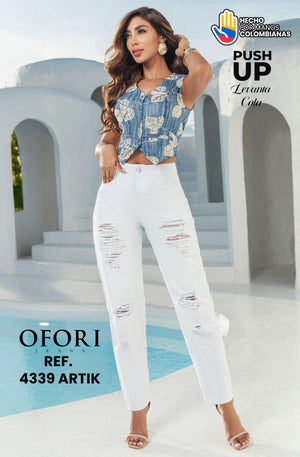 Ref. 8521447 -4339 ARTIK Jean Colombiano con Bolsillos Push Up - Ropa Colombiana