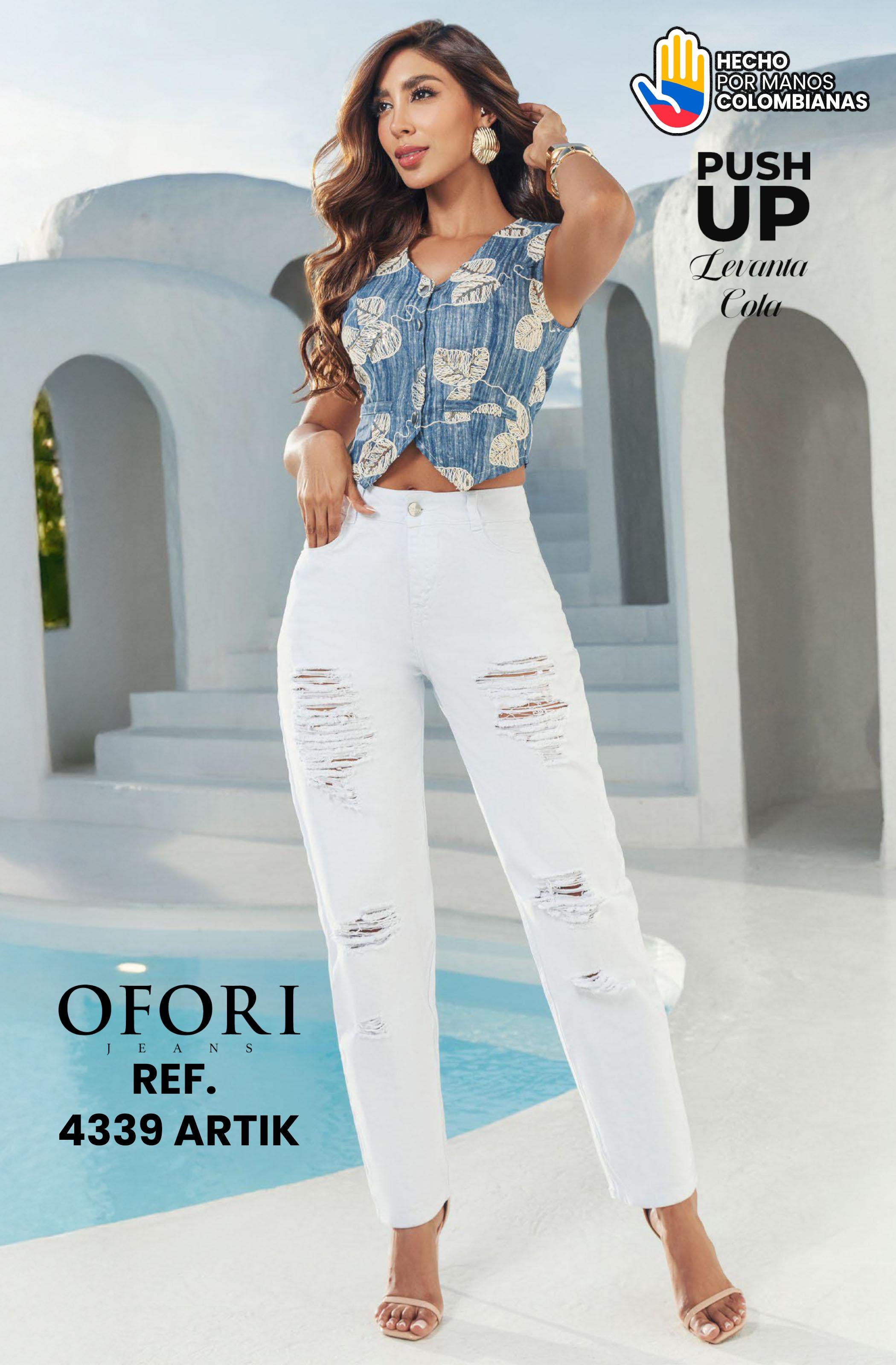 Ref. 8521447 -4339 ARTIK Jean Colombiano con Bolsillos Push Up - Ropa Colombiana