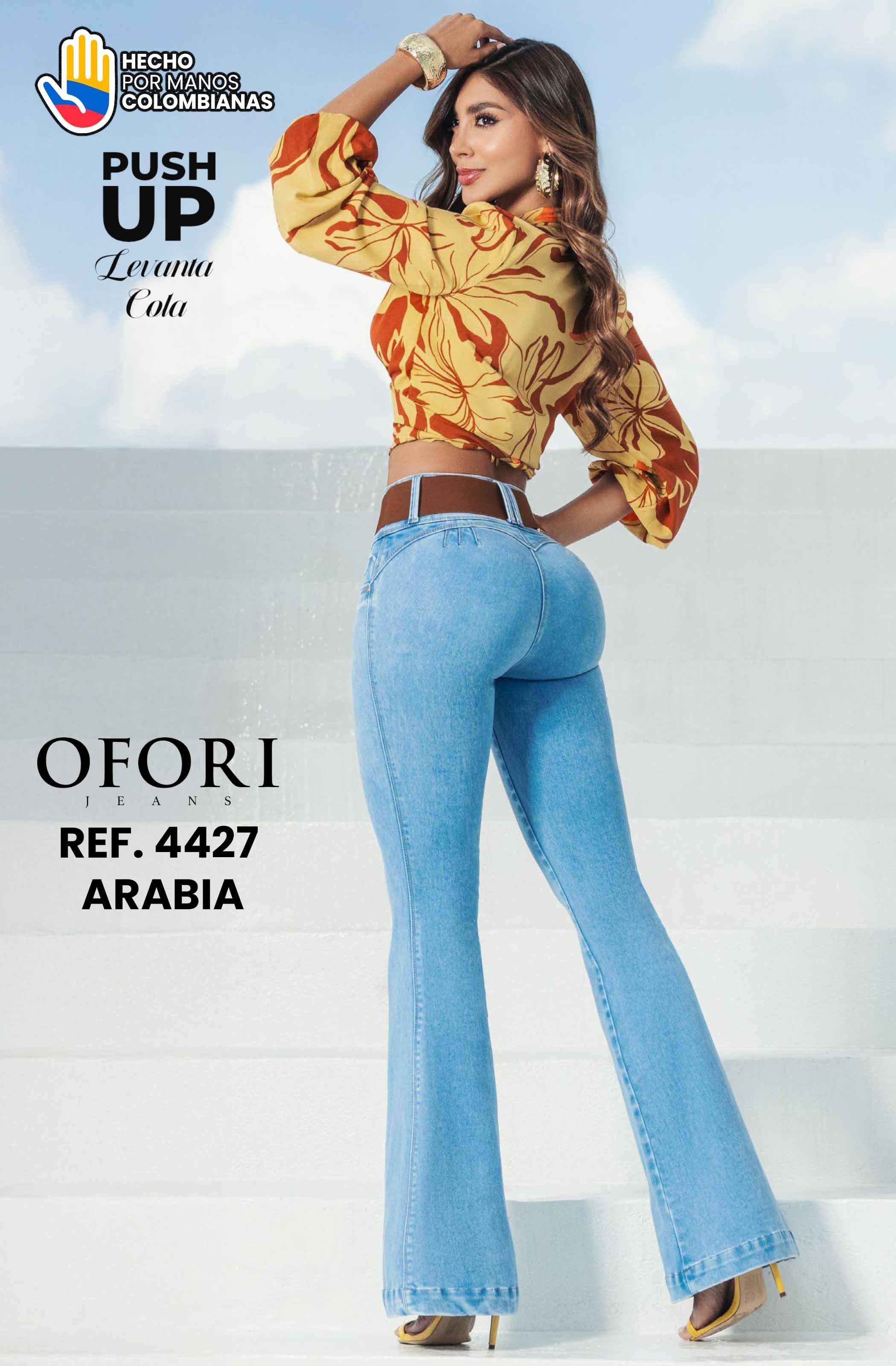 Ref. 8521447 -4427 ARABIA Jean Colombiano sin Bolsillos Push Up - Ropa Colombiana