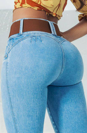 Ref. 8521447 -4427 ARABIA Jean Colombiano sin Bolsillos Push Up - Ropa Colombiana