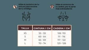 Ref. 019 -SH001SR Faja Short de control semi reloj de arena a la cintura con cola ultra invisible - Ropa Colombiana