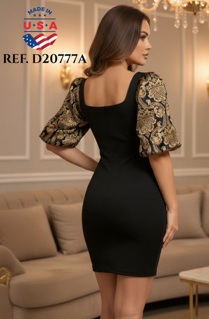 Ref. 003 -D20777A VESTIDO DAMA FIESTA - Ropa Colombiana