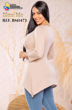 Ref. 058 -BM1473 Blusa para dama con diseño exclusivo - Ropa Colombiana