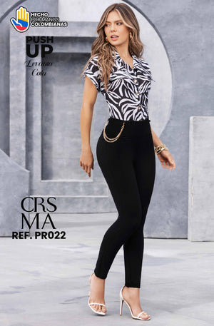 Ref. 070 -PR022 Pantalón para Dama Colombiano Push Up - Ropa Colombiana