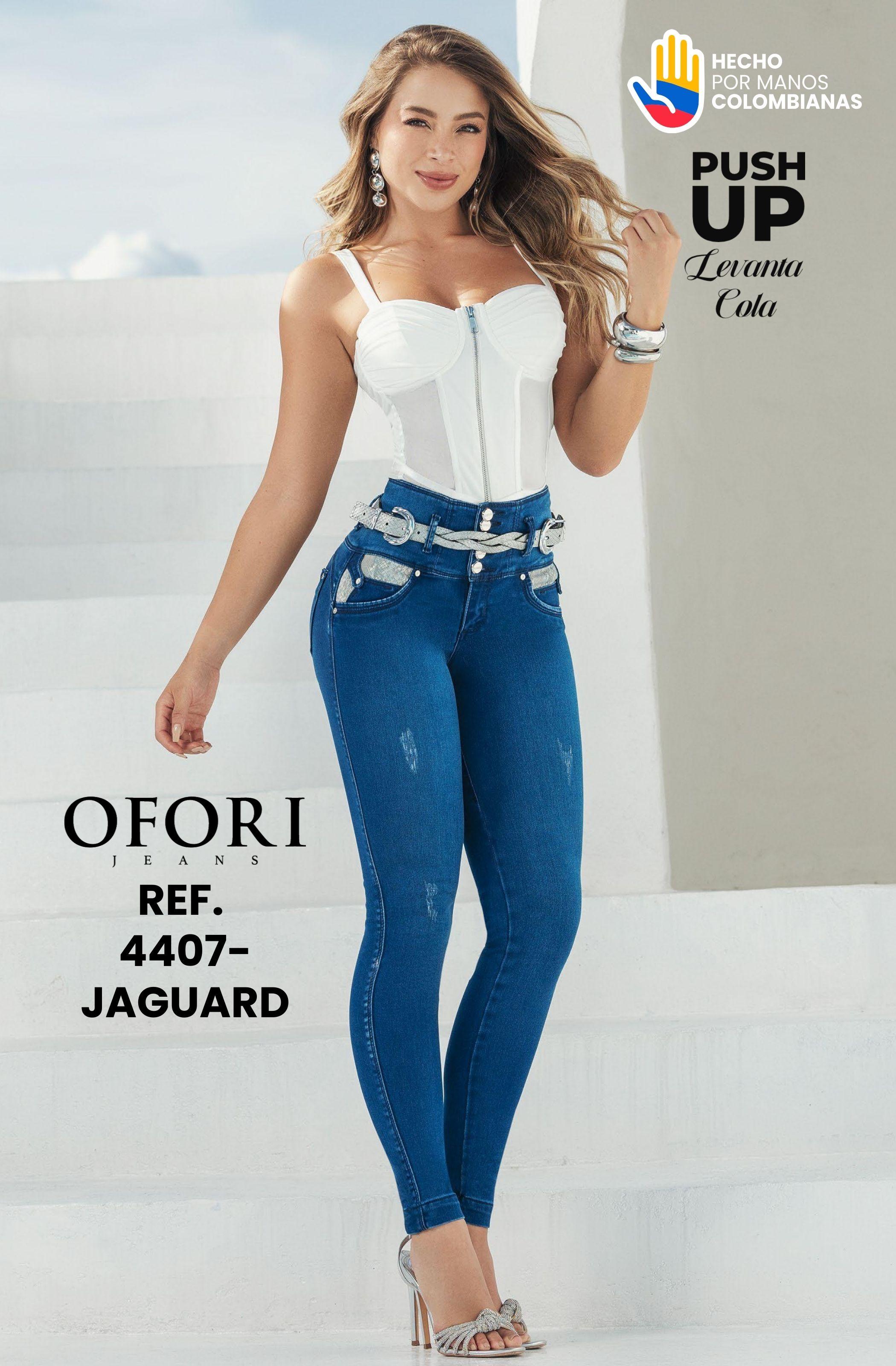 Ref. 8521447 -4407-JAGUARD Jean con Bolsillos Push Up - Ropa Colombiana