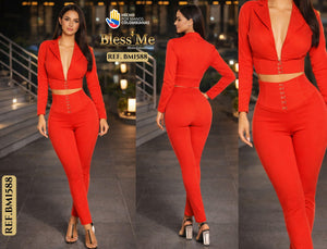 Ref. 058 -BM1588 Conjunto colombiano de fiesta - Ropa Colombiana
