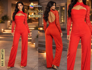 Ref. 058 -BM1725 Enterizo colombiano de fiesta - Ropa Colombiana