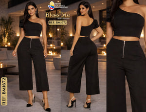 Ref. 058 -BM1672 Conjunto Largo Colombiano - Ropa Colombiana