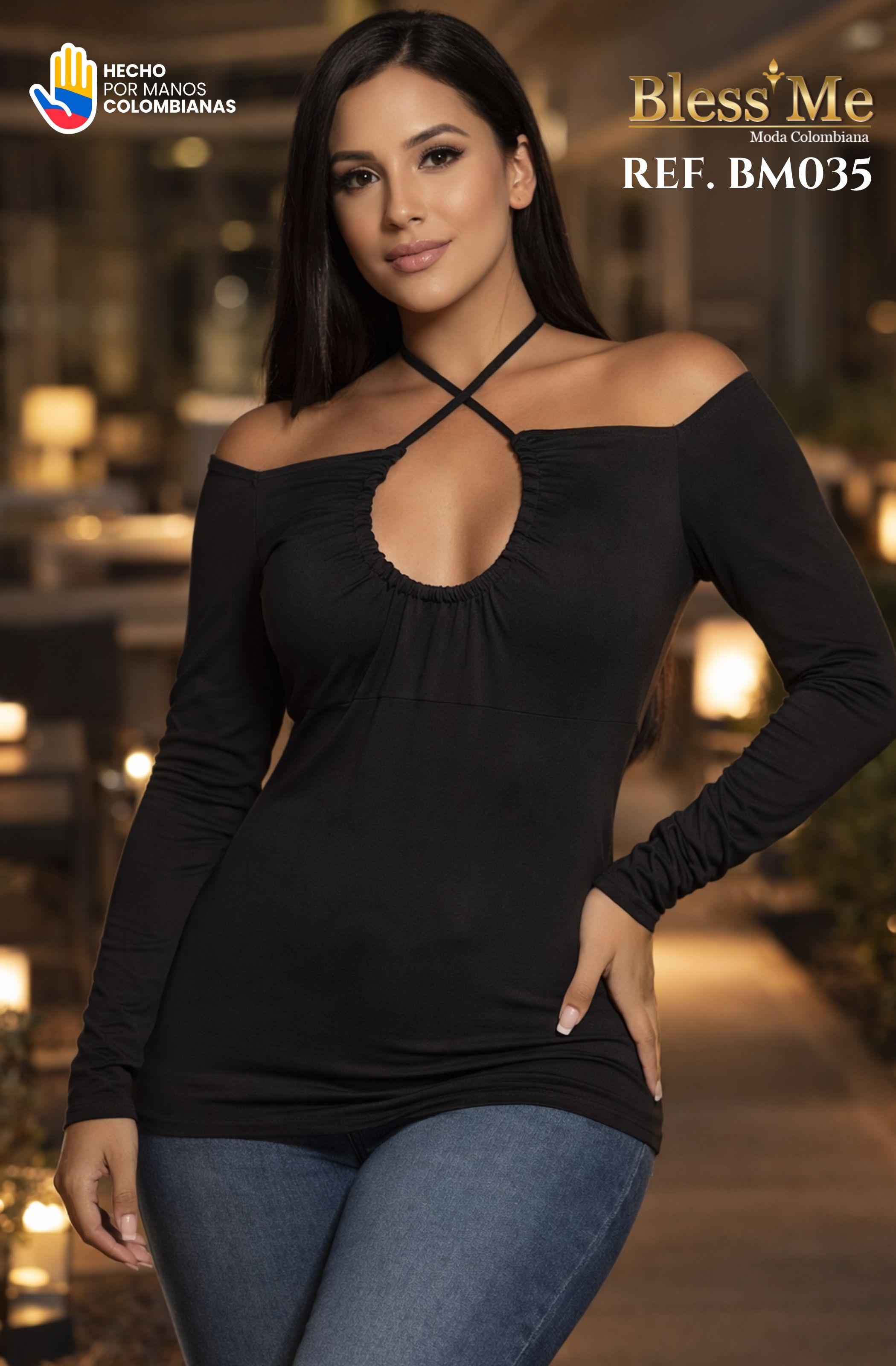 Ref. 071 -BM035 Blusa para dama diseño colombiano - Ropa Colombiana