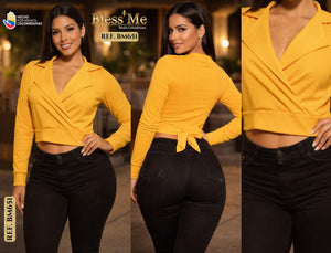 Ref. 071 -BM651 Blusa boutique Bless me - Ropa Colombiana