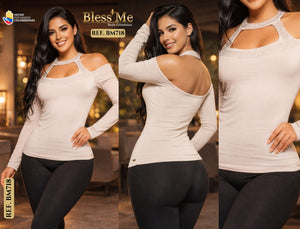 Ref. 082 -BM718 Blusa Colombiana - Ropa Colombiana