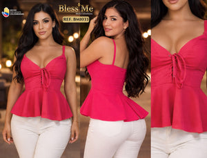 Ref. 082 -BM1033 Blusa colombiana - Ropa Colombiana