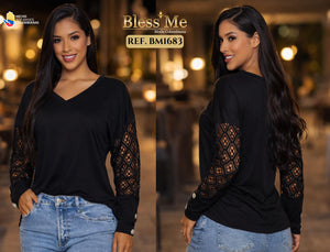 Ref. 058 -BM1683 Blusa Colombiana - Ropa Colombiana