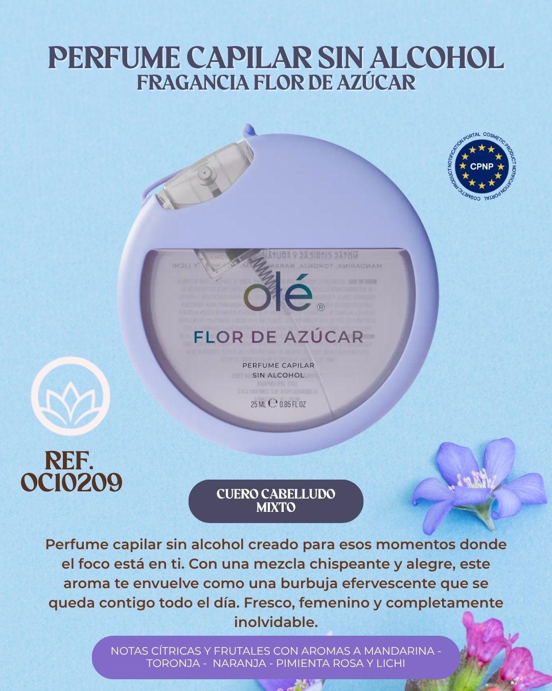 Ref. 088 -OC10209 Perfume capilar sin alcohol Fragancia Flor de Azúcar - Ropa Colombiana