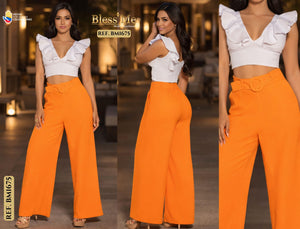 Ref. 058 -BM1675 Conjunto Largo Colombiano - Ropa Colombiana