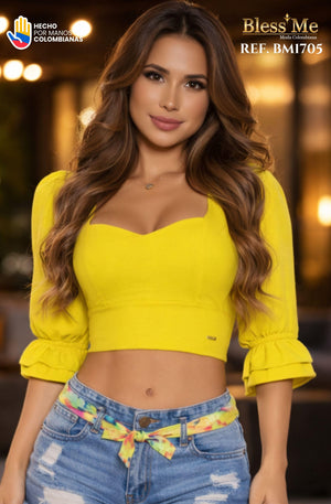 Ref. 058 -BM1705 Blusa Colombiana - Ropa Colombiana