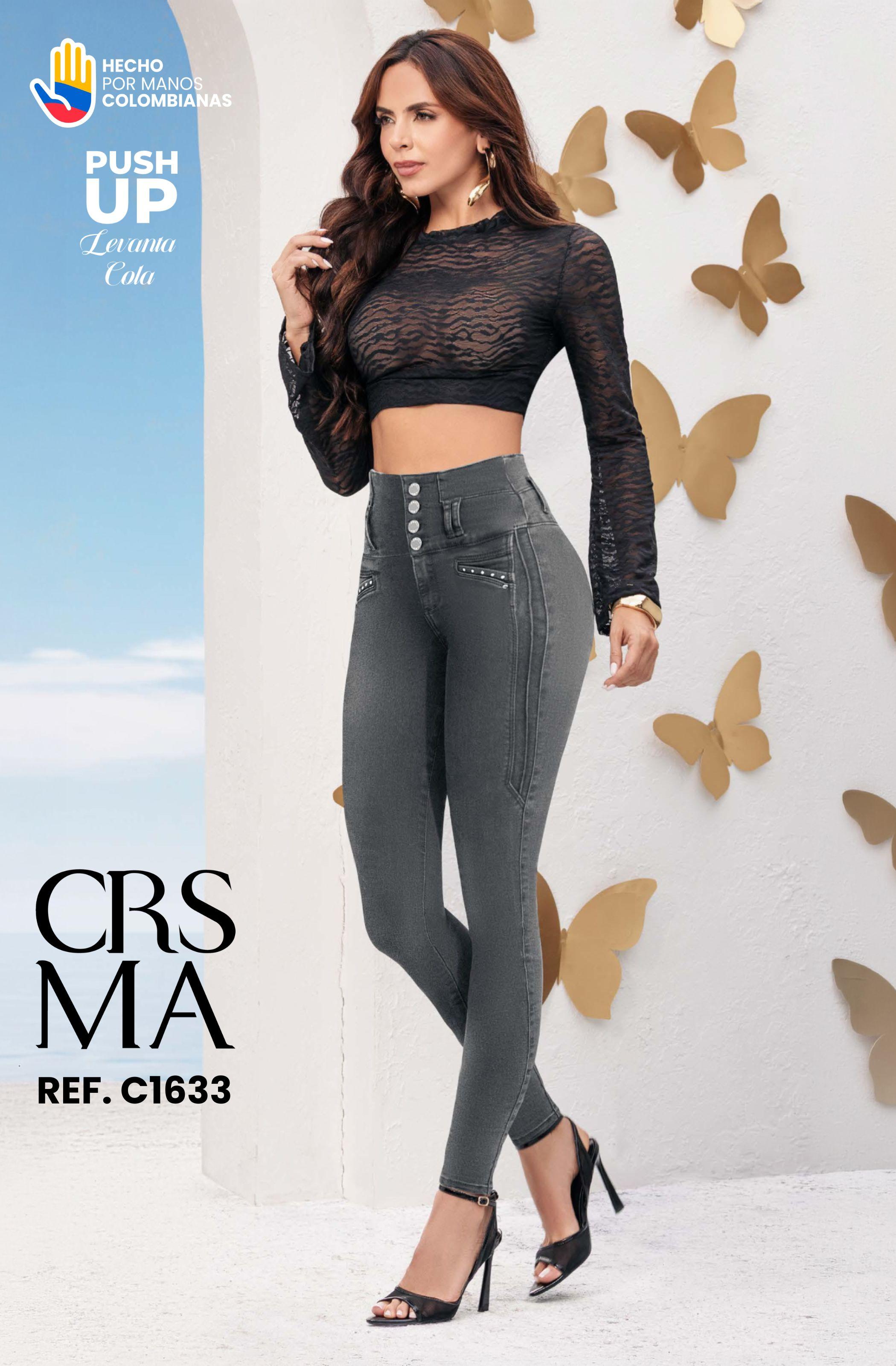 070 -C1633 Jeans sin Bolsillos Push Up