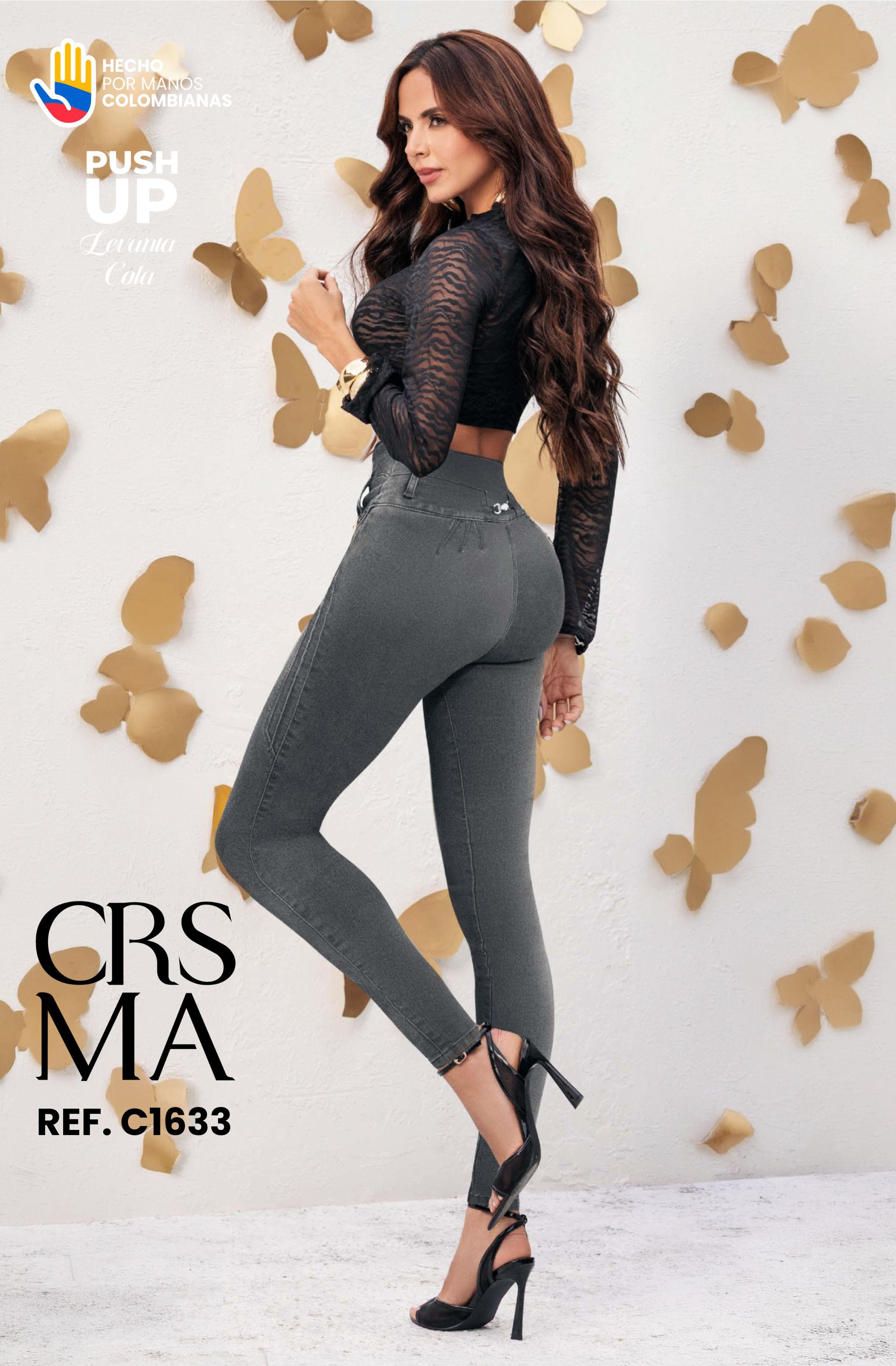 070 -C1633 Jeans sin Bolsillos Push Up