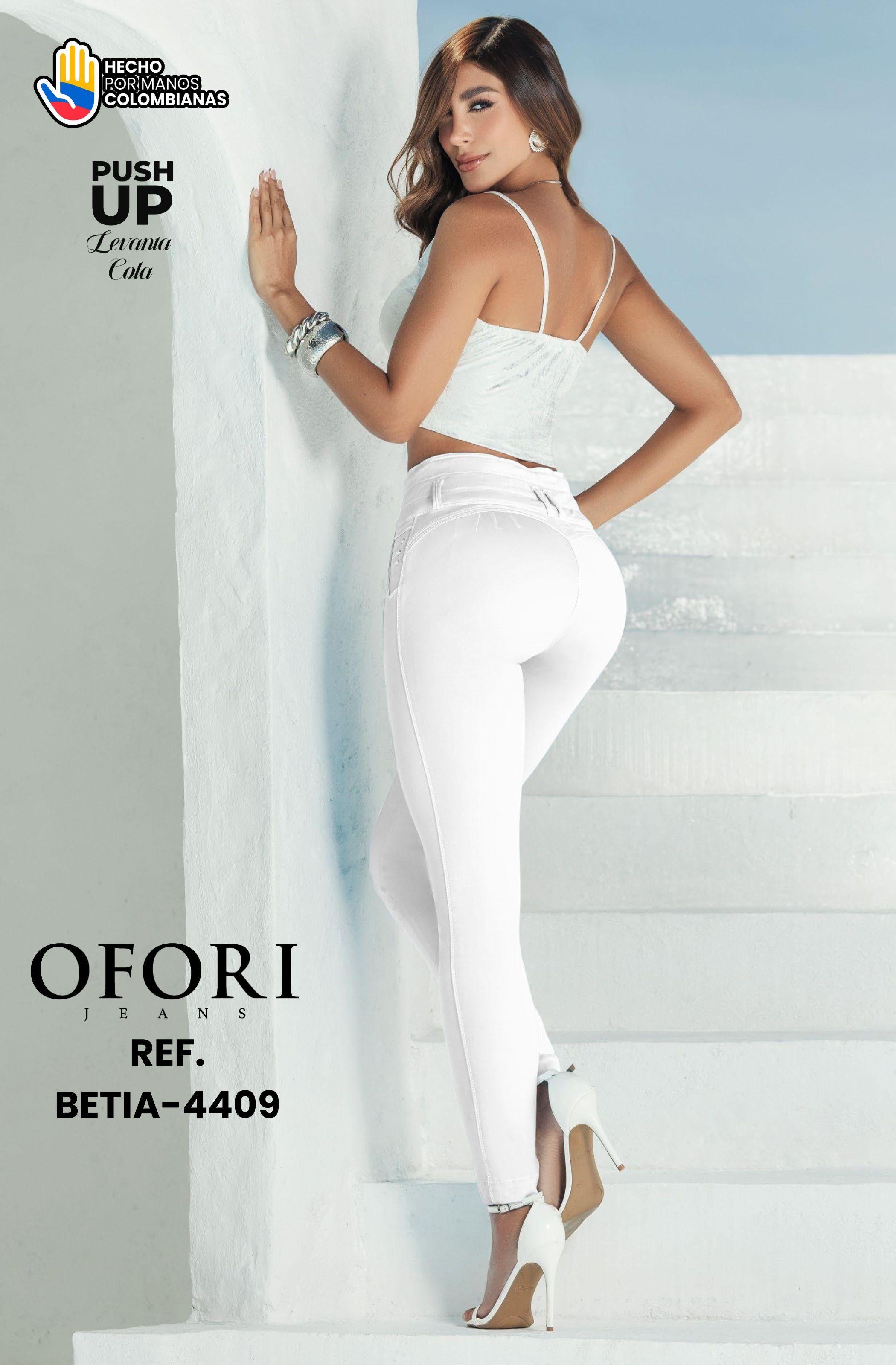 Referencia 8521447 -BETIA-4409 Jean sin bolsillos Push Up