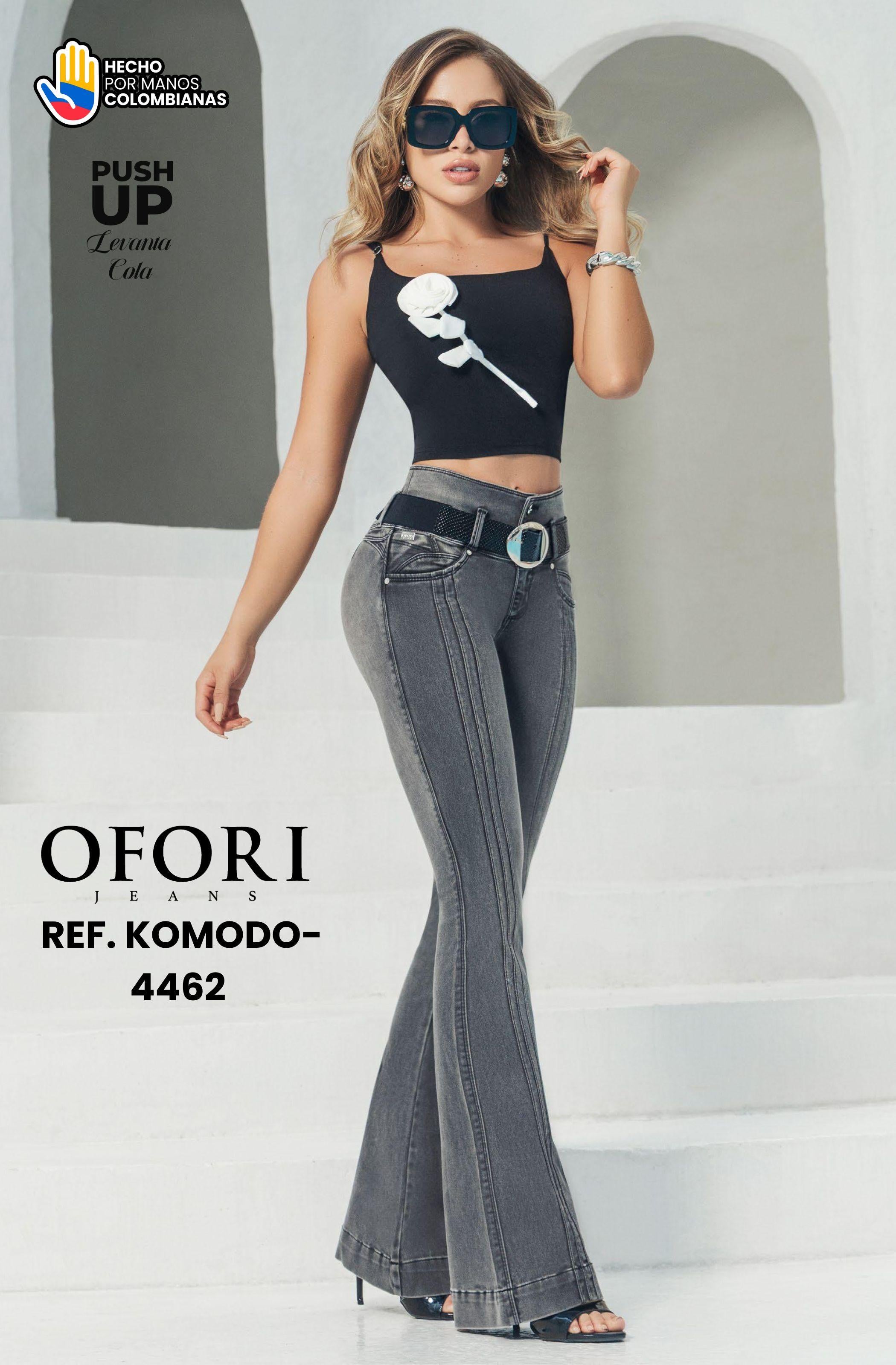 Referencia 8521447 -KOMODO-4462 Jean sin bolsillos Push Up
