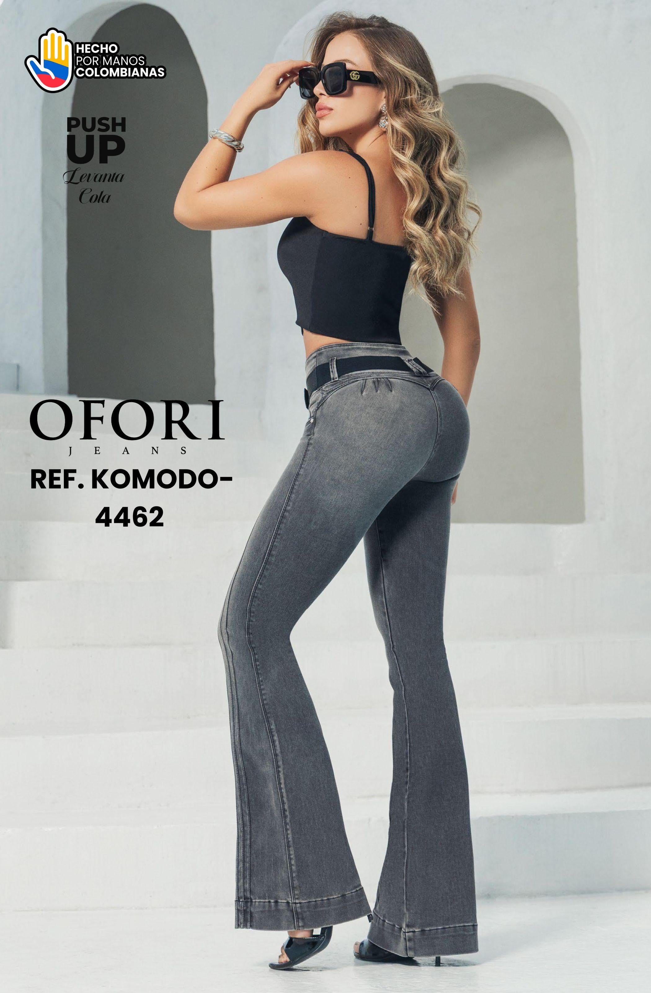 Referencia 8521447 -KOMODO-4462 Jean sin bolsillos Push Up