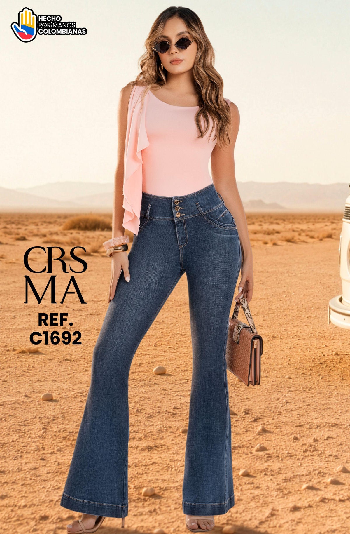 070 -C1692 Jean con Bolsillos Push Up