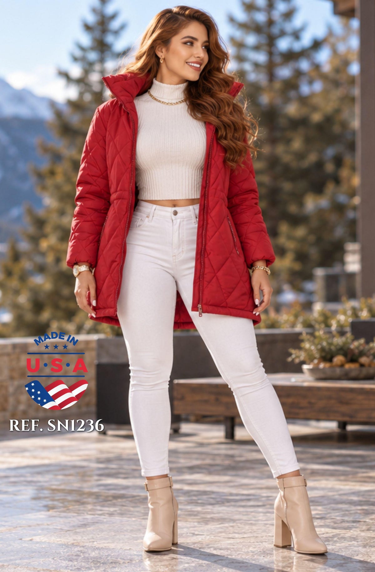003 -SN1236 CHAQUETA ACOLCHADA