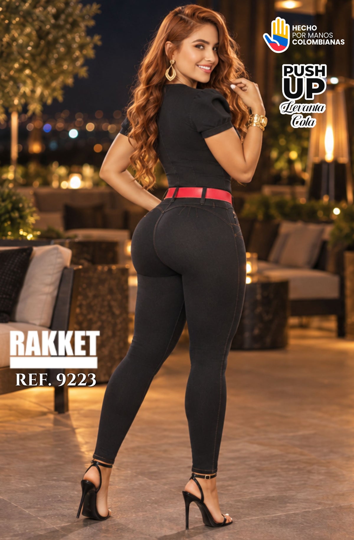 Ref. 006 -9223 Colombian Push Up Jumpsuit
