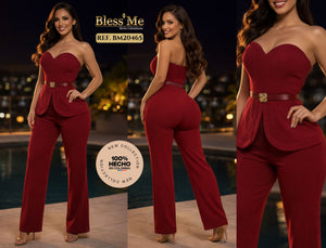 Ref. 085 -BM20465 Enterizo Largo - Ropa Colombiana