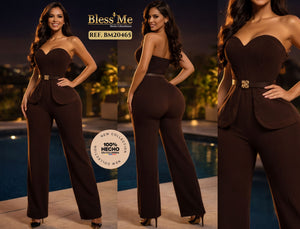 Ref. 085 -BM20465 Enterizo Largo - Ropa Colombiana