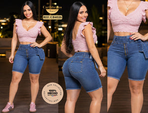 Ref. 041 -CB4026 Short Push Up Levantacola - Ropa Colombiana